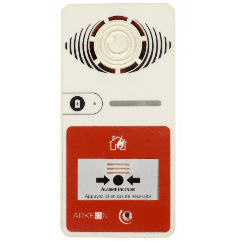 Alarme Incendie de Type 4 à pile Radio